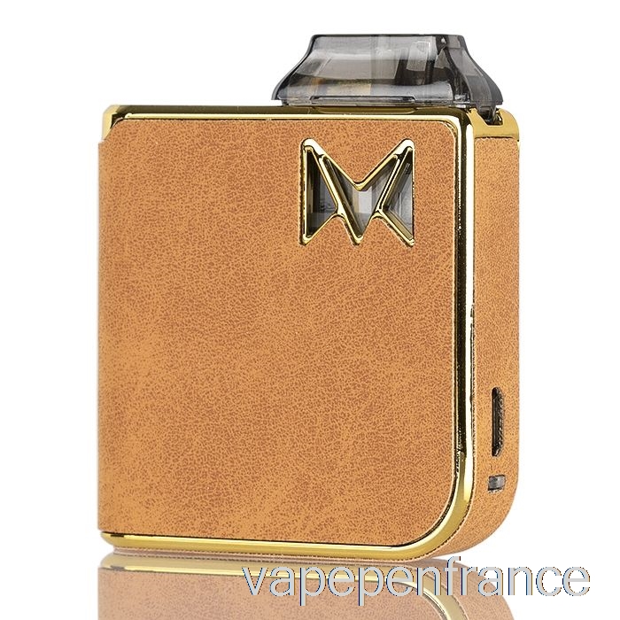 Mi-pod Pro Starter Kit édition Gentleman - Stylo Vape En Daim Marron
